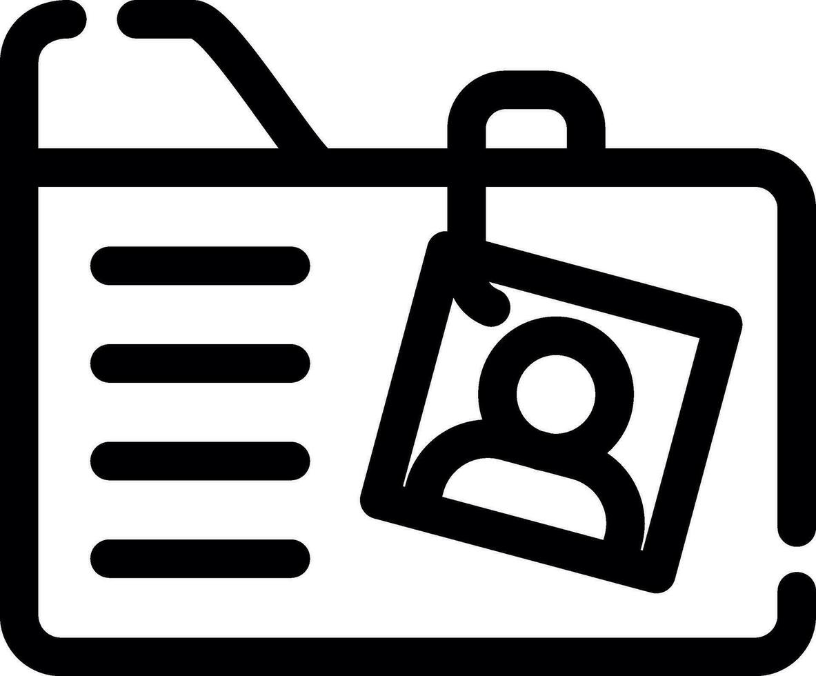 Folder Creative Icon Design vector