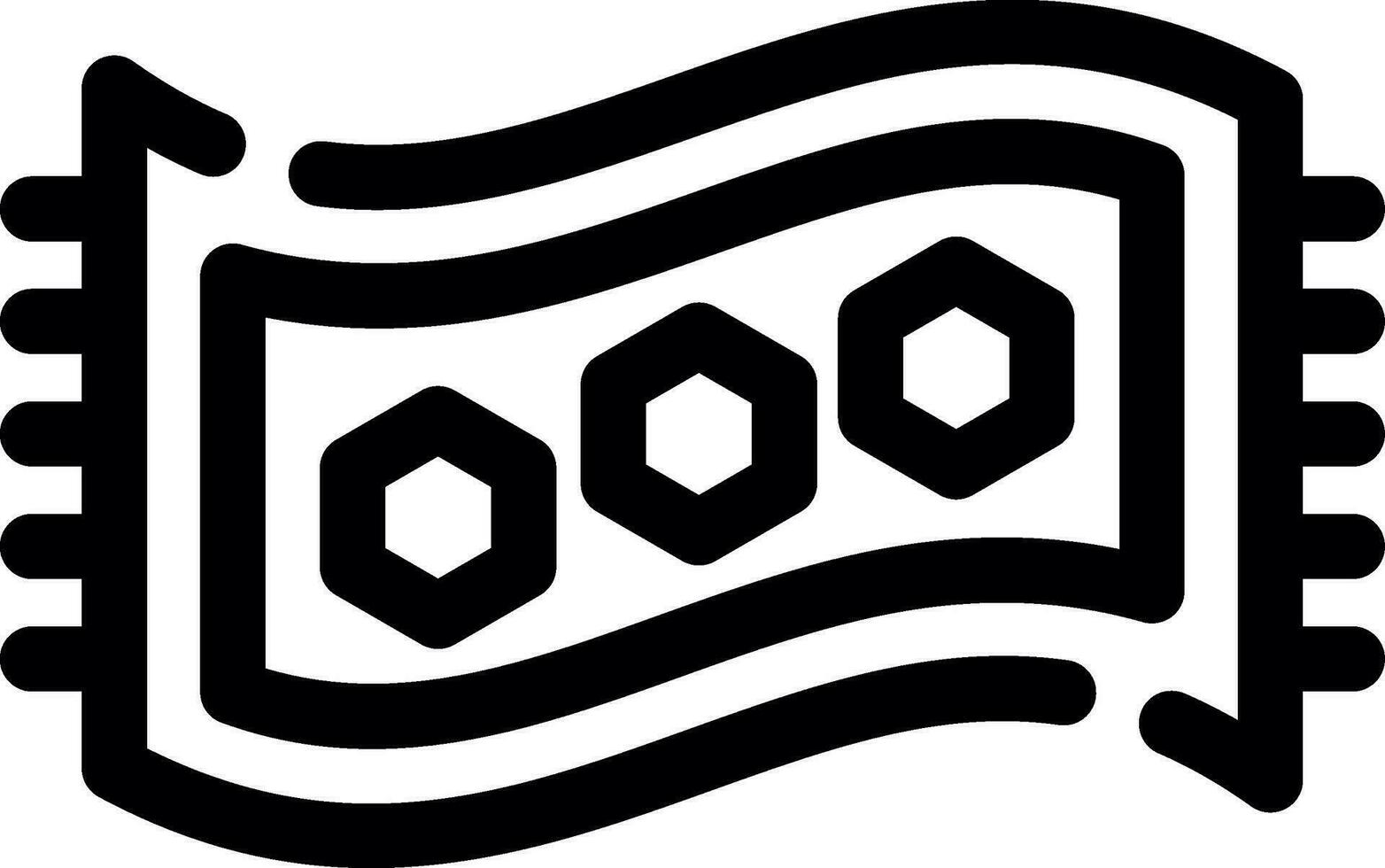 Magic Carpet Creative Icon Design vector