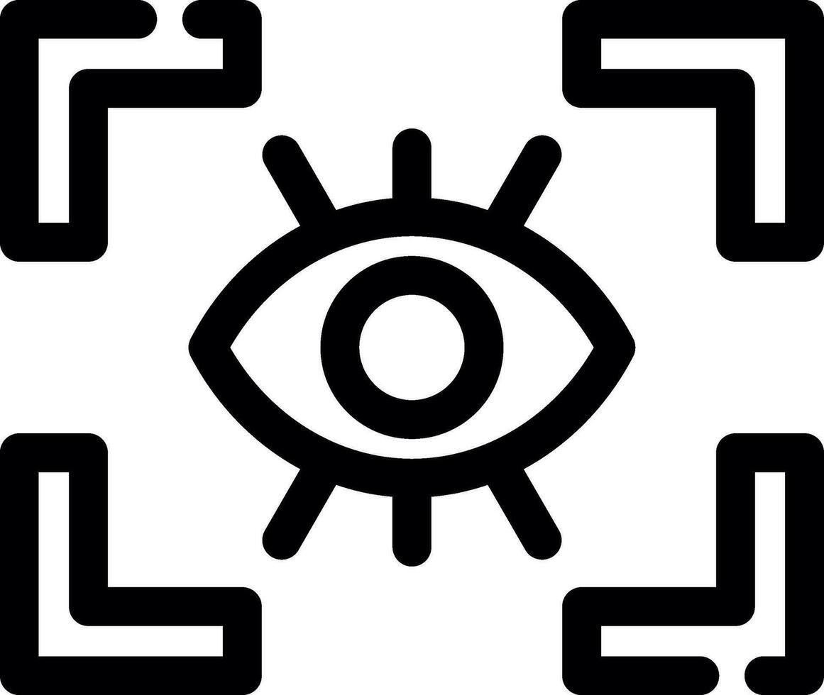 diseño de icono creativo de ojo vector