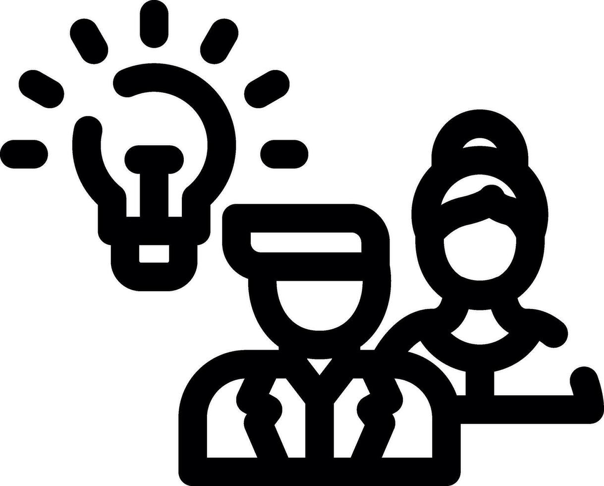 Teamwork Creative Icon Design vector