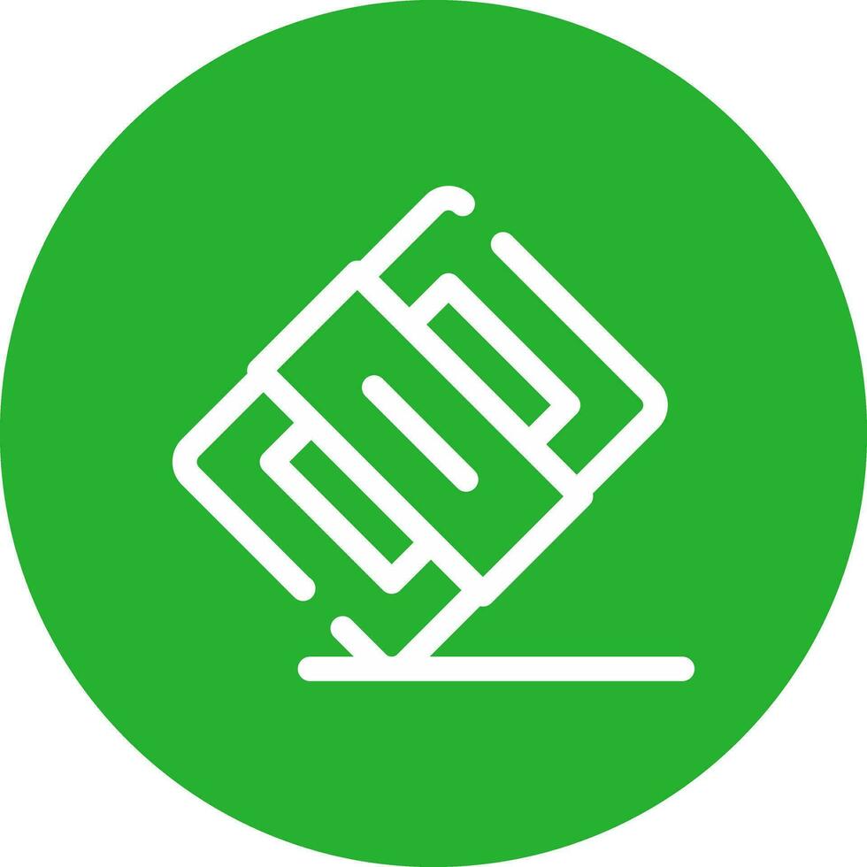 Eraser Creative Icon Design vector