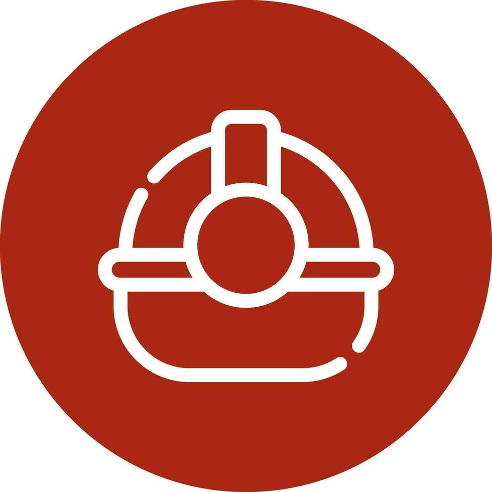 Helmet Creative Icon Design vector