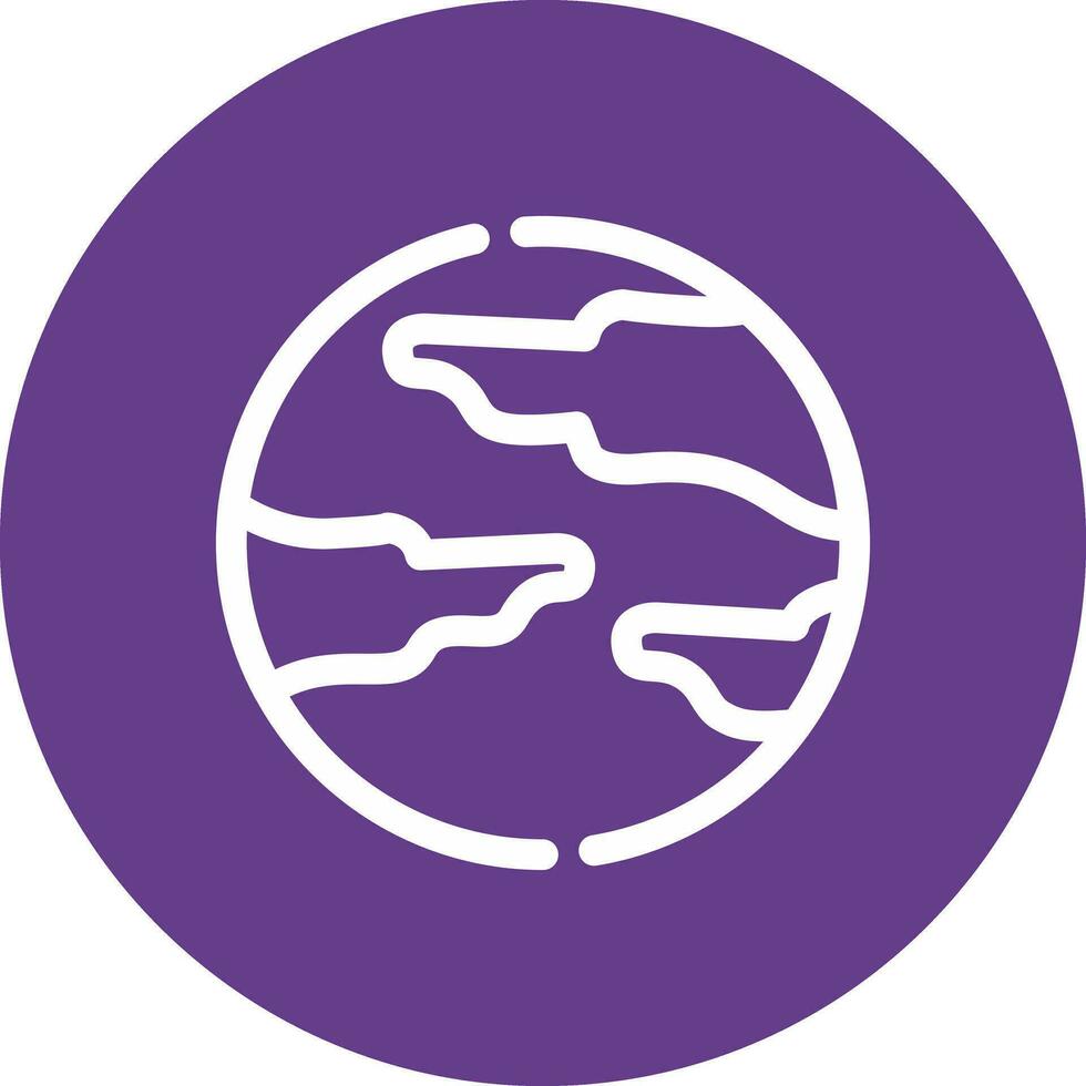 Mars Creative Icon Design vector