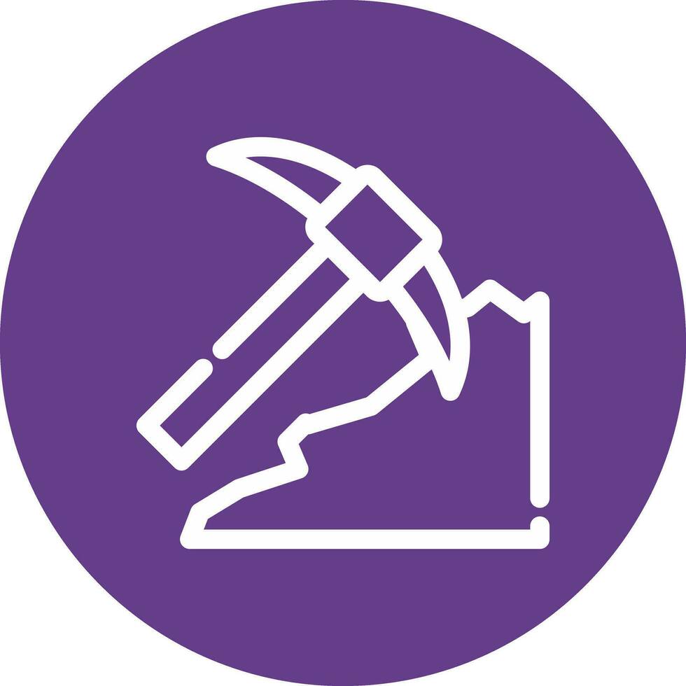 Mining Creative Icon Design vector