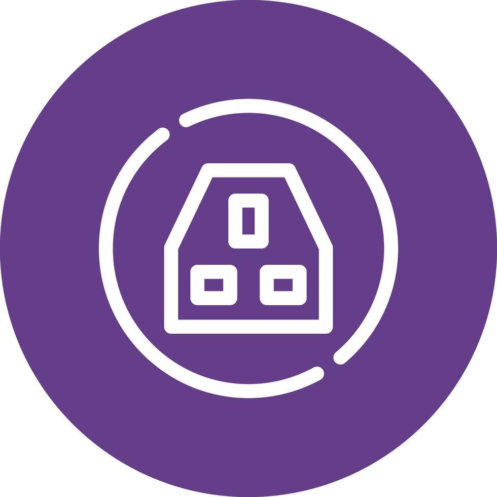 Power Socket Creative Icon Design vector