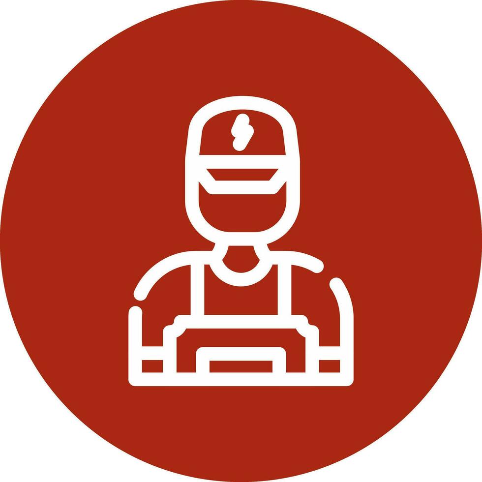 Electrician Creative Icon Design vector