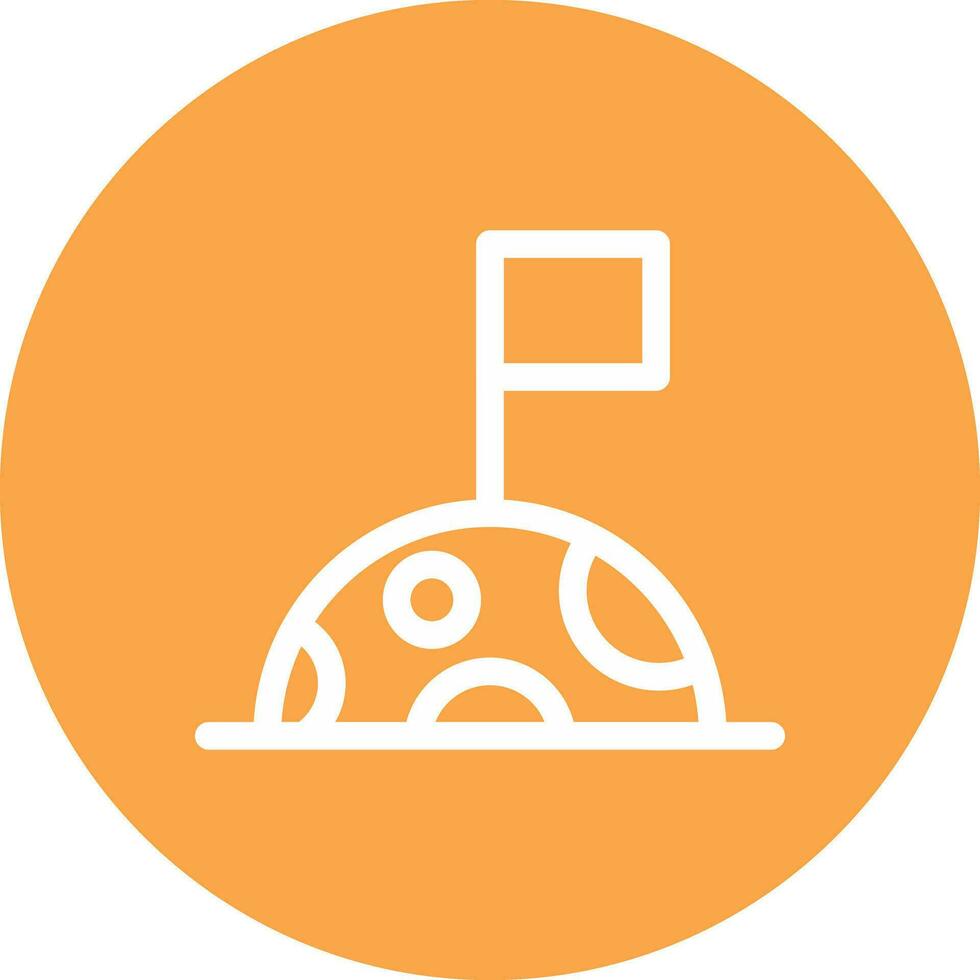 Lunar Creative Icon Design vector
