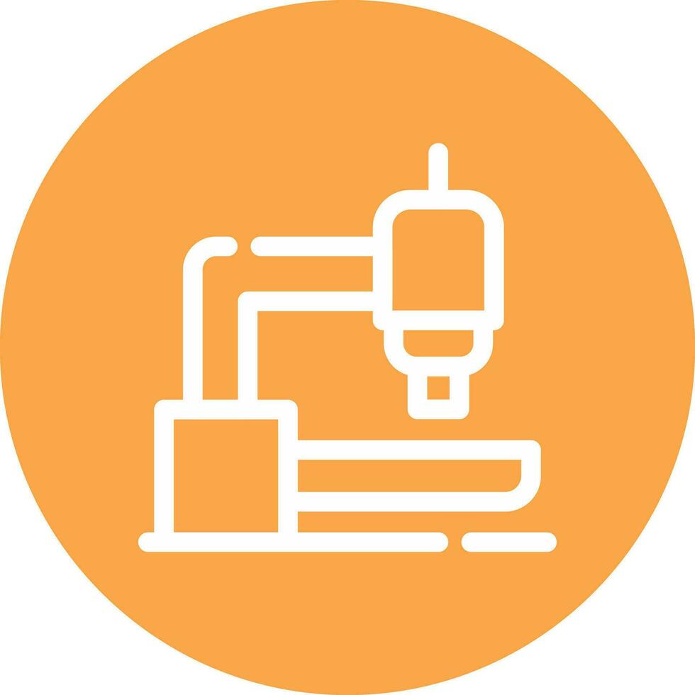 Microscope Creative Icon Design vector