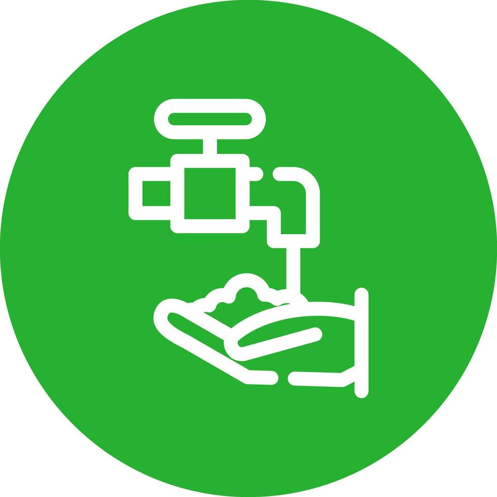 Handwash Creative Icon Design vector