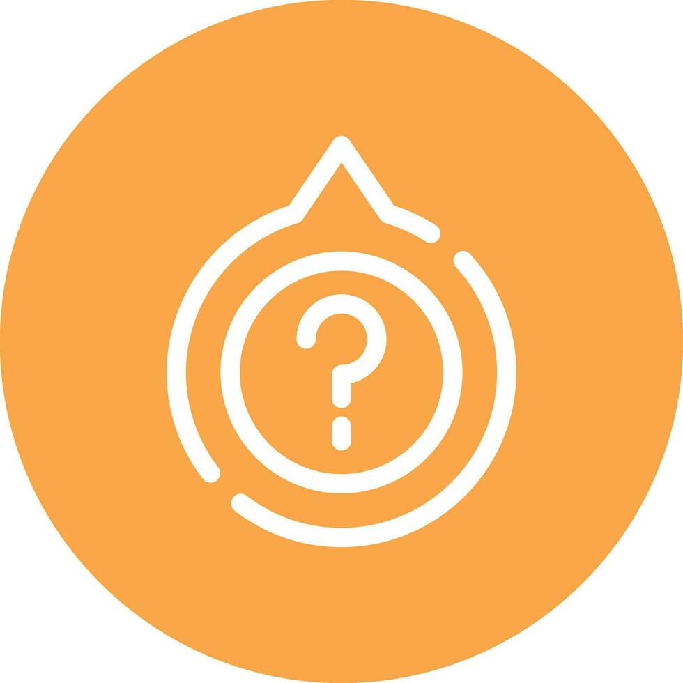 Question Creative Icon Design vector