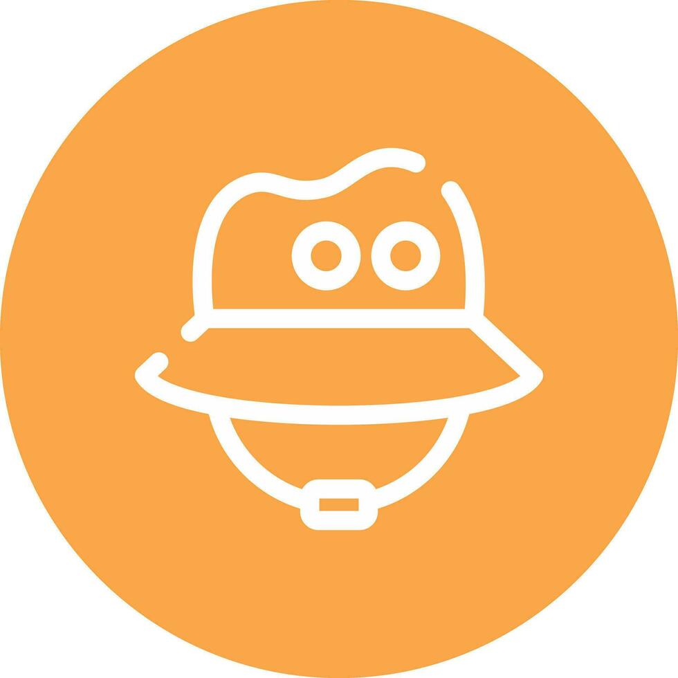 diseño de icono creativo de sombrero vector