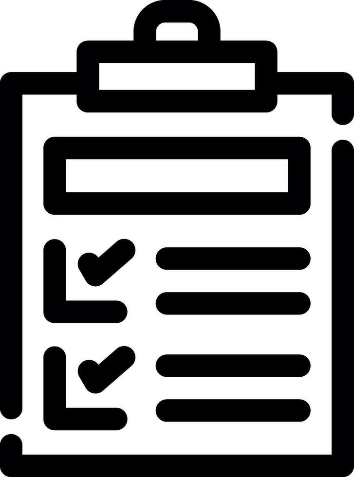 Checklist Creative Icon Design vector
