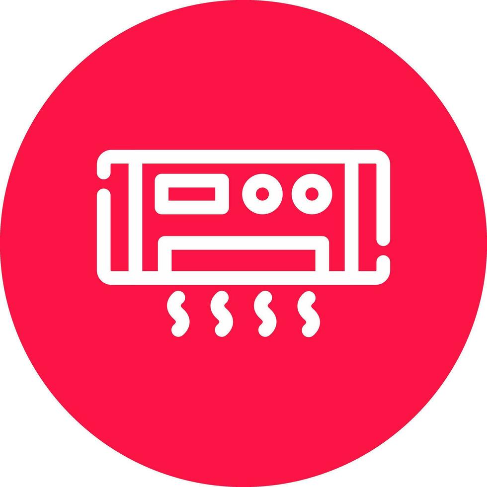 Line Multicolor Circle Creative Icon Design vector