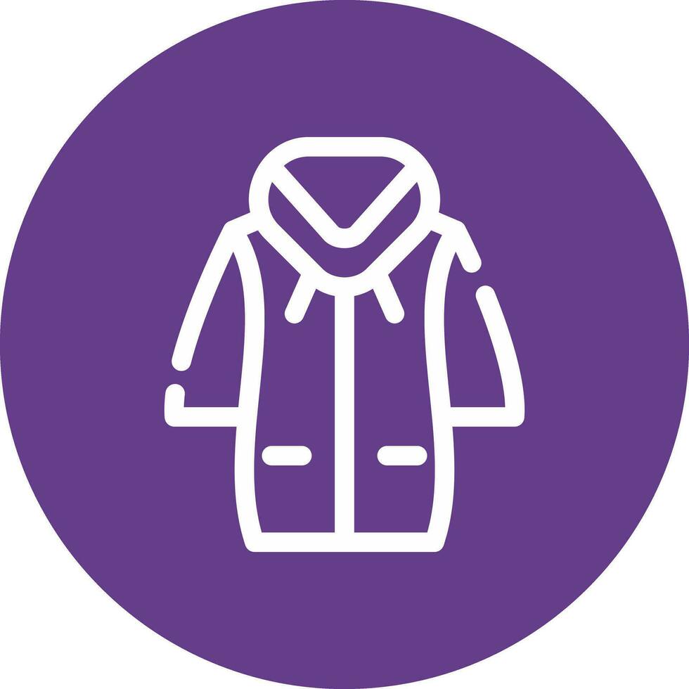 Jacket Creative Icon Design vector