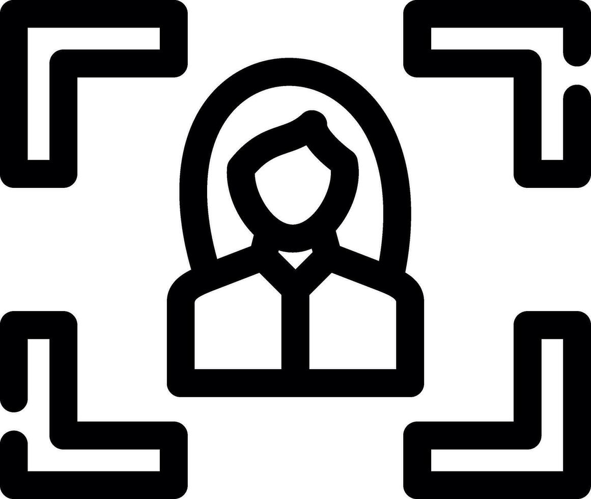 Portrait Creative Icon Design vector