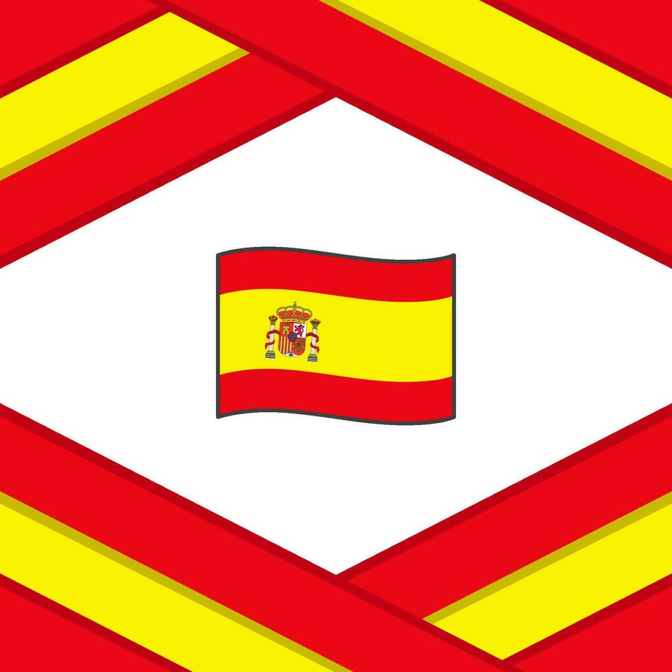 España bandera resumen antecedentes diseño modelo. España independencia día bandera social medios de comunicación correo. España modelo vector