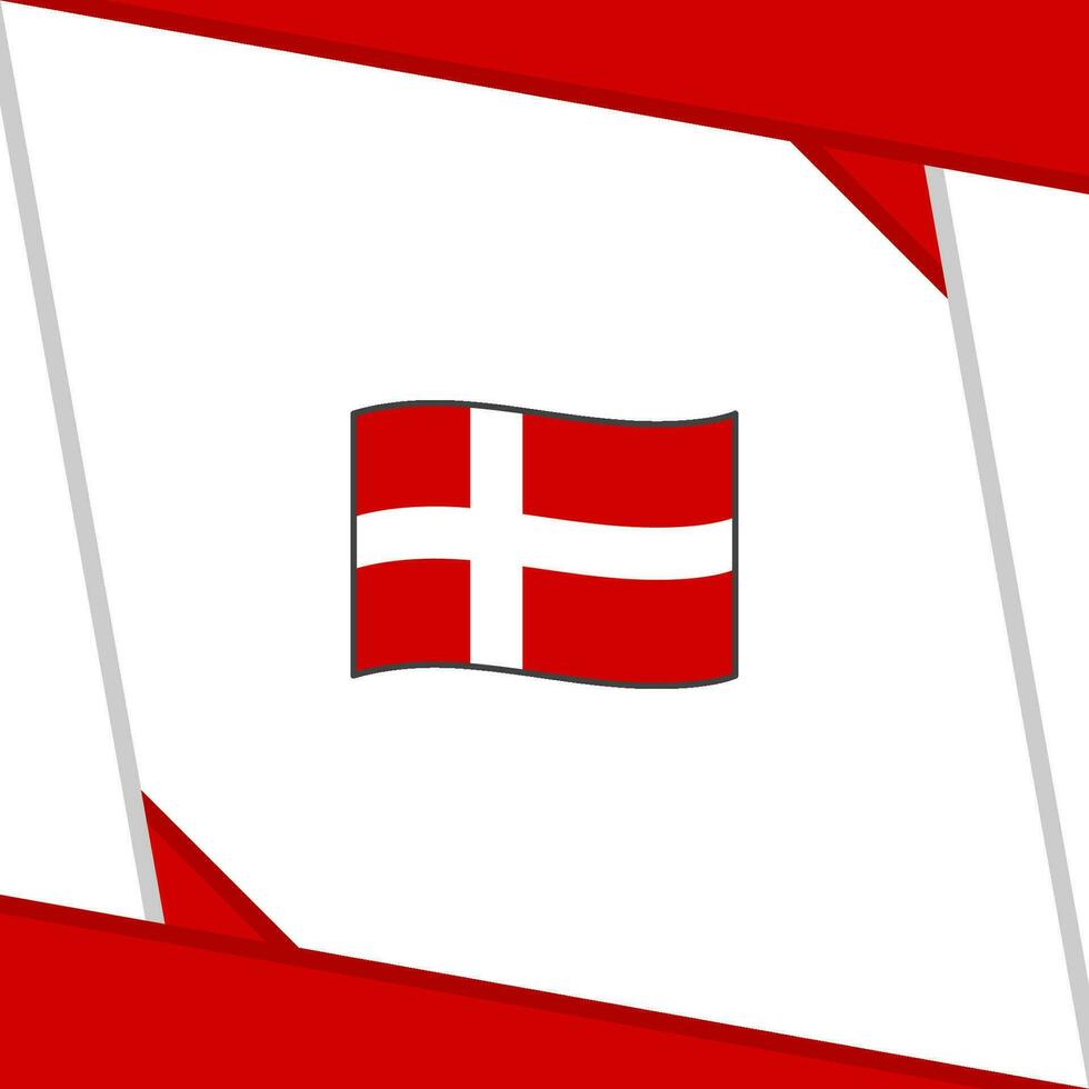 Dinamarca bandera resumen antecedentes diseño modelo. Dinamarca independencia día bandera social medios de comunicación correo. Dinamarca independencia día vector