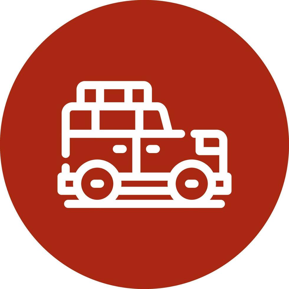 Suv Creative Icon Design vector