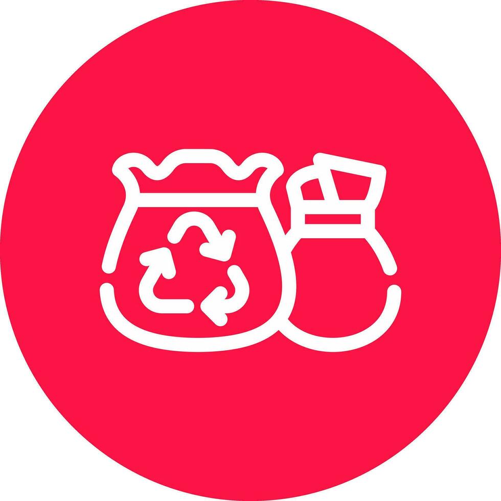 Garbage Creative Icon Design vector