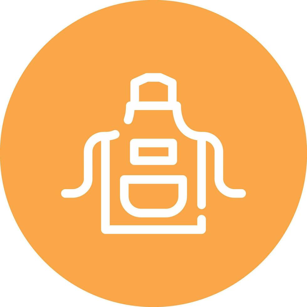 Apron Creative Icon Design vector