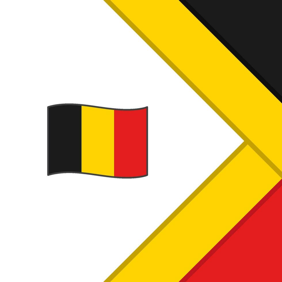 Bélgica bandera resumen antecedentes diseño modelo. Bélgica independencia día bandera social medios de comunicación correo. Bélgica dibujos animados vector