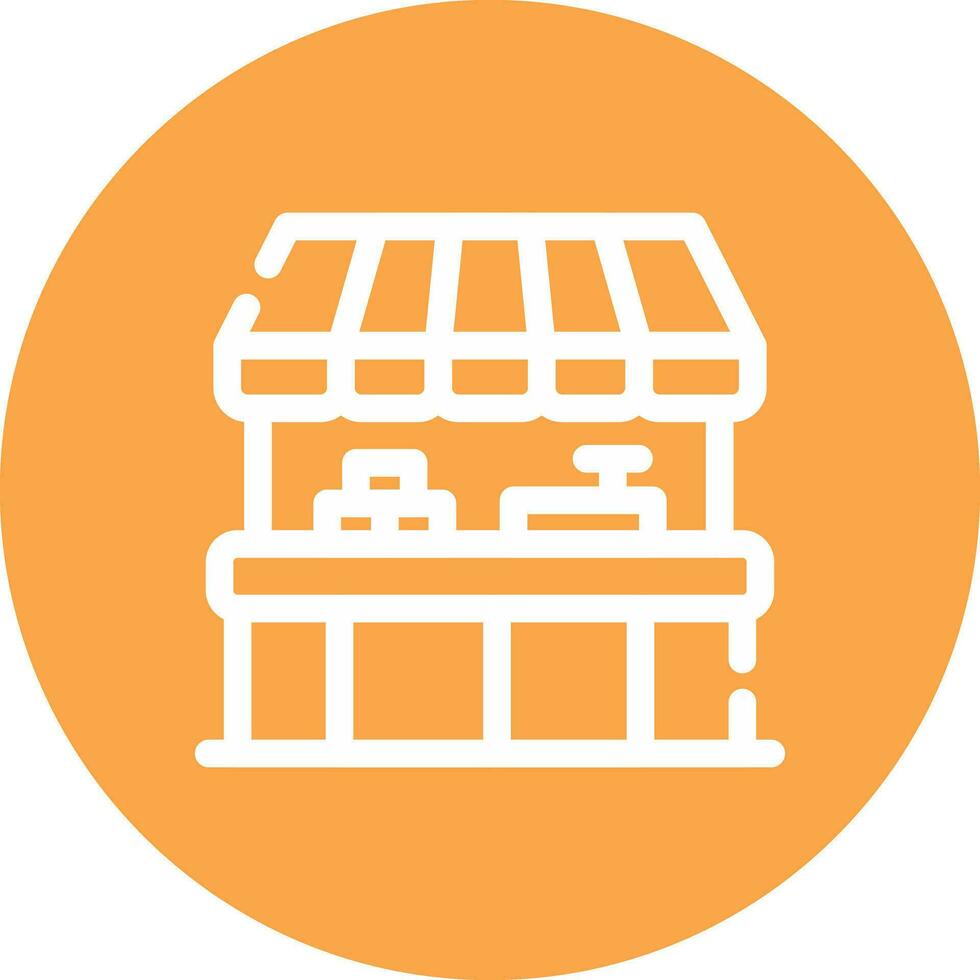 Street Shop Creative Icon Design vector