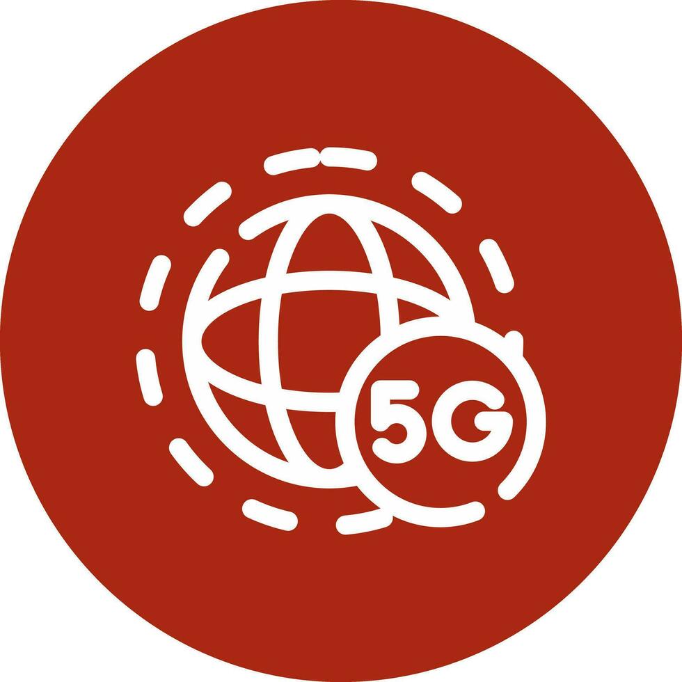 5G Creative Icon Design vector