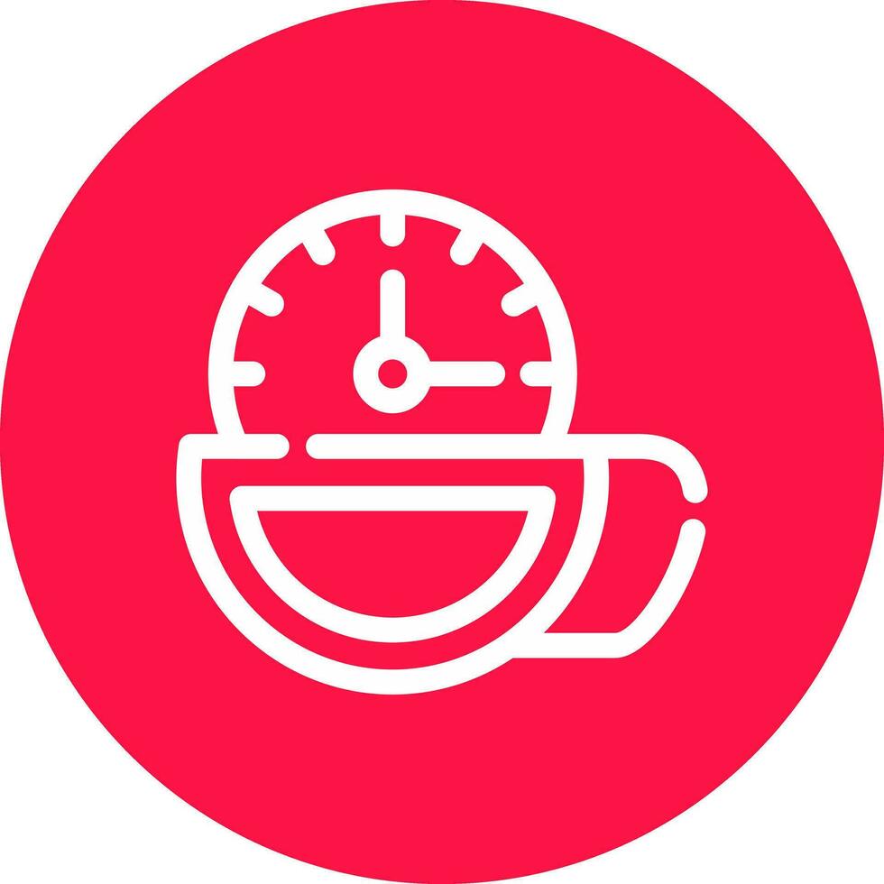 Tea Time Creative Icon Design vector