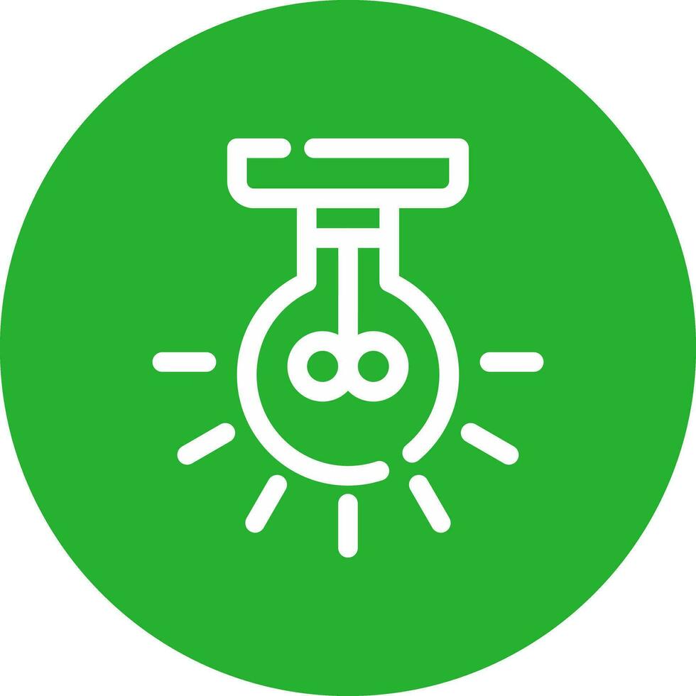 Light Bulb Creative Icon Design vector