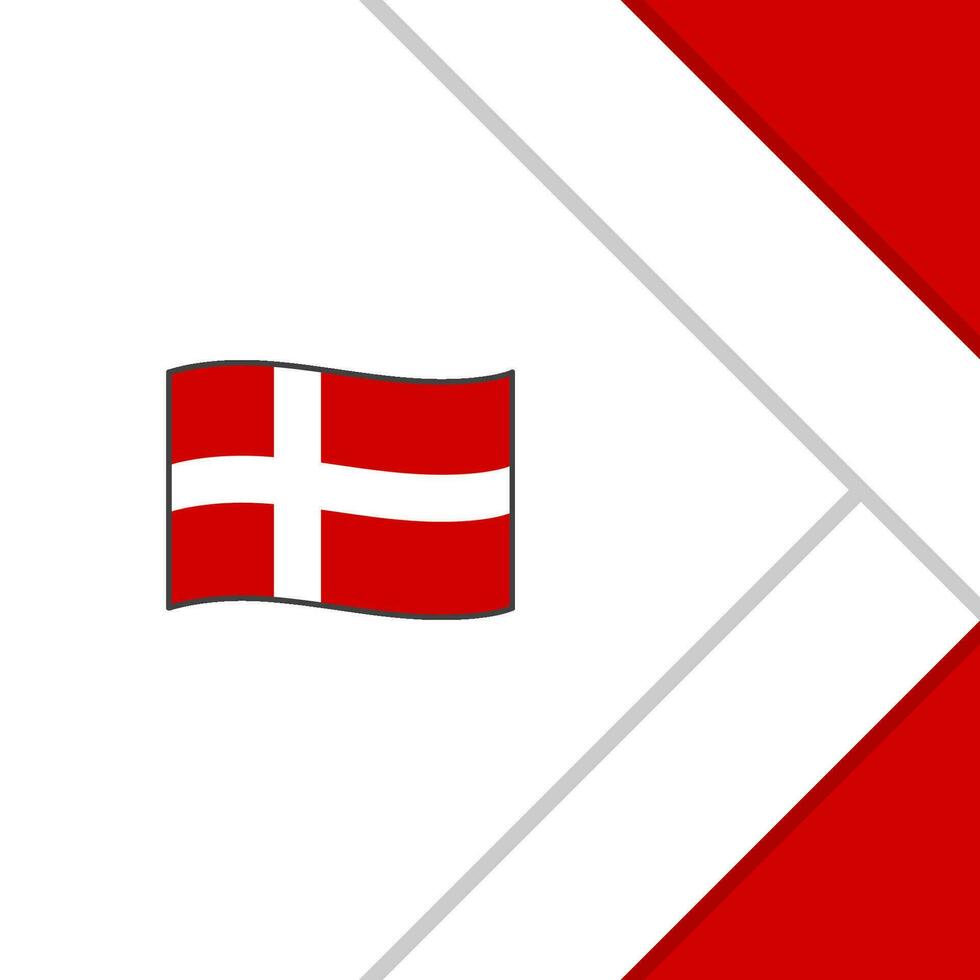 Denmark Flag Abstract Background Design Template. Denmark Independence Day Banner Social Media Post. Denmark Cartoon vector