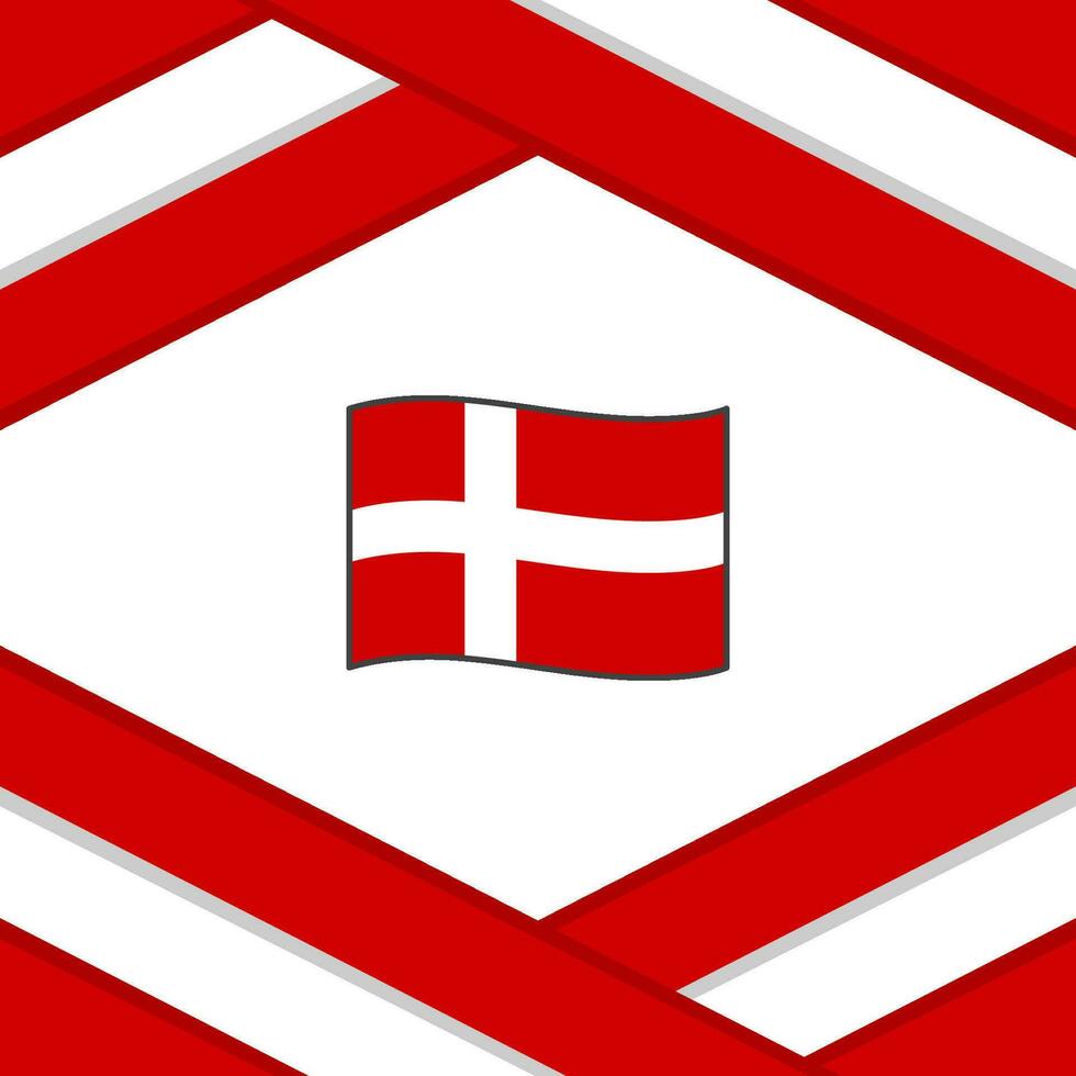 Denmark Flag Abstract Background Design Template. Denmark Independence Day Banner Social Media Post. Denmark Template vector