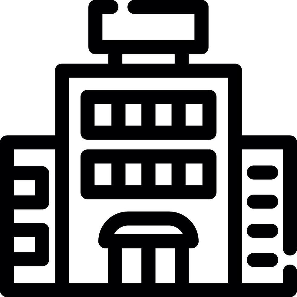 Hotel Creative Icon Design vector