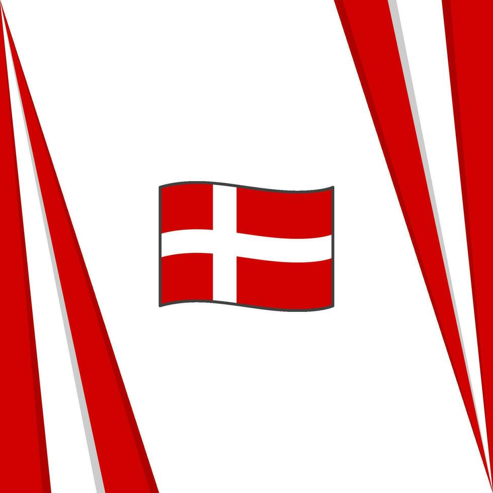 Denmark Flag Abstract Background Design Template. Denmark Independence Day Banner Social Media Post. Denmark Flag vector