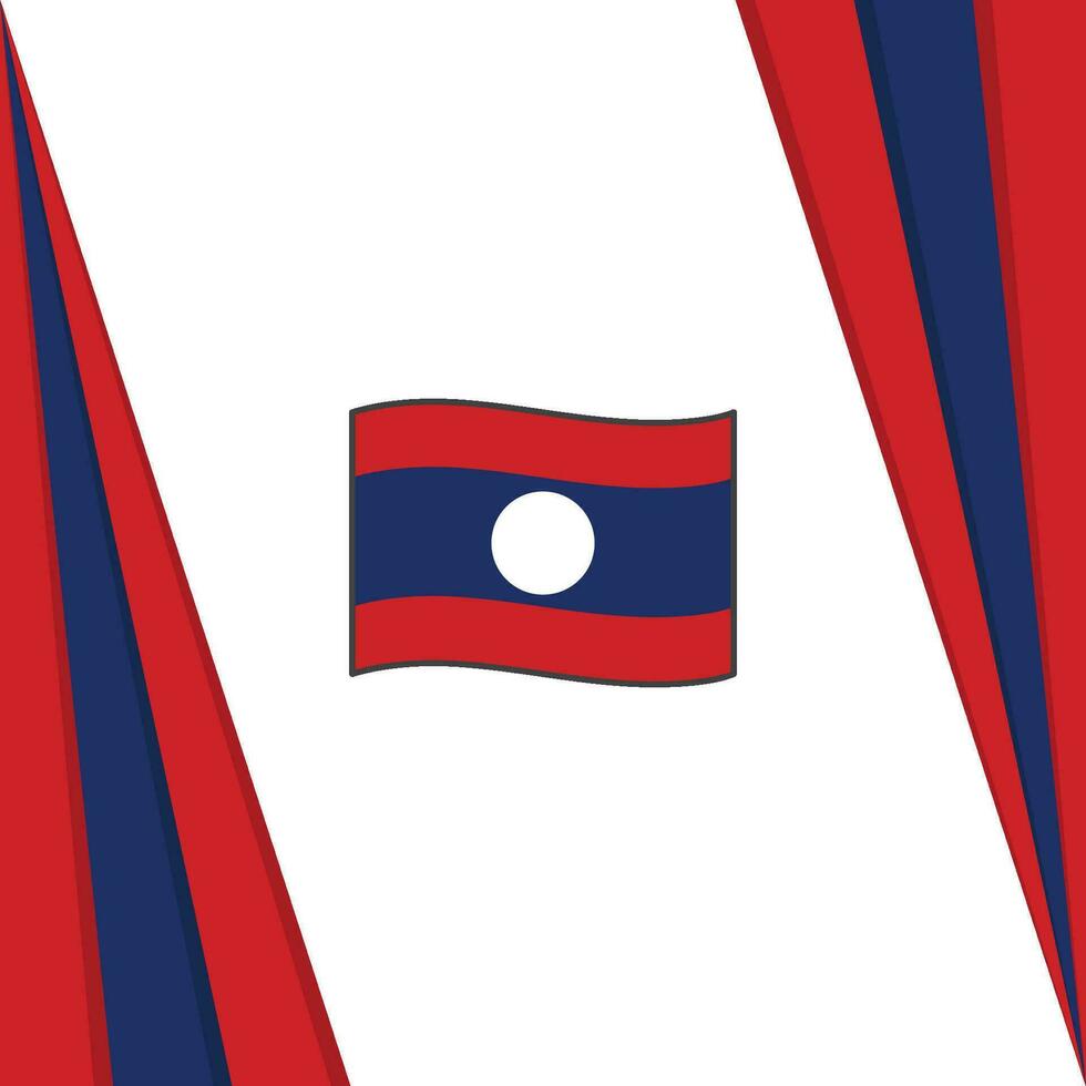 Laos bandera resumen antecedentes diseño modelo. Laos independencia día bandera social medios de comunicación correo. Laos bandera vector