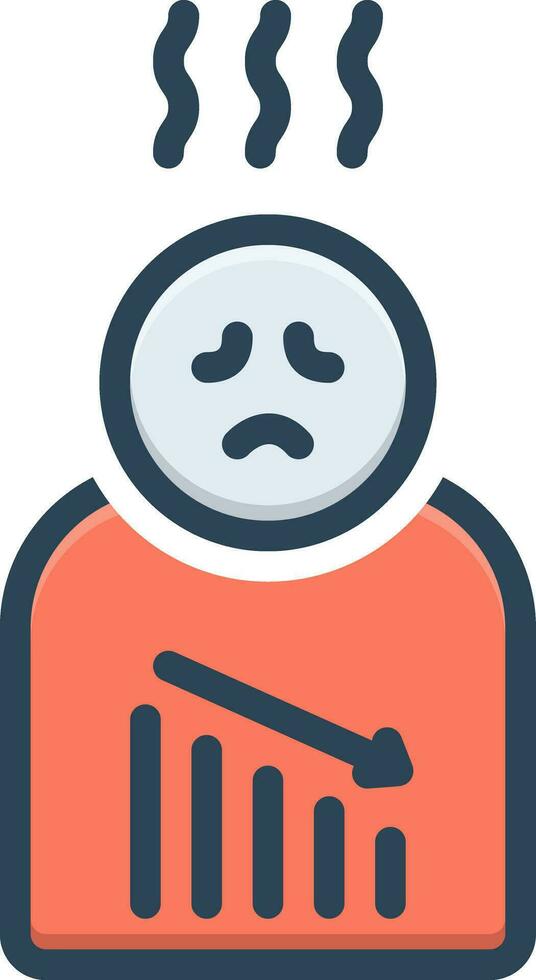 color icon for pale vector