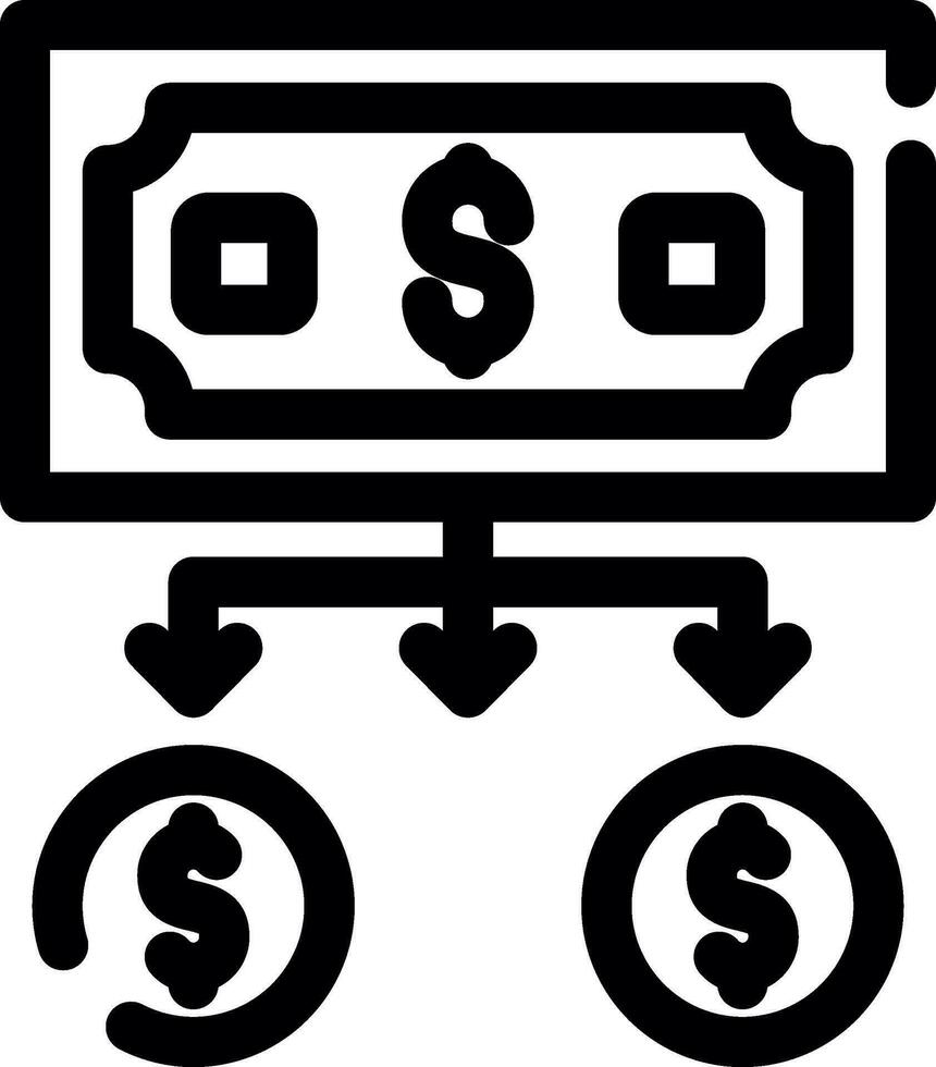 Money Creative Icon Design vector