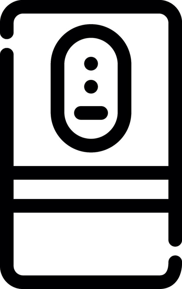 Phone Camera Creative Icon Design vector