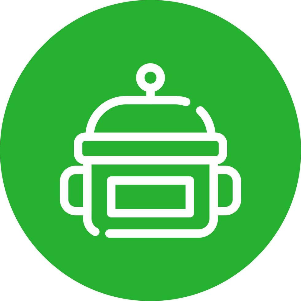 Line Multicolor Circle Creative Icon Design vector