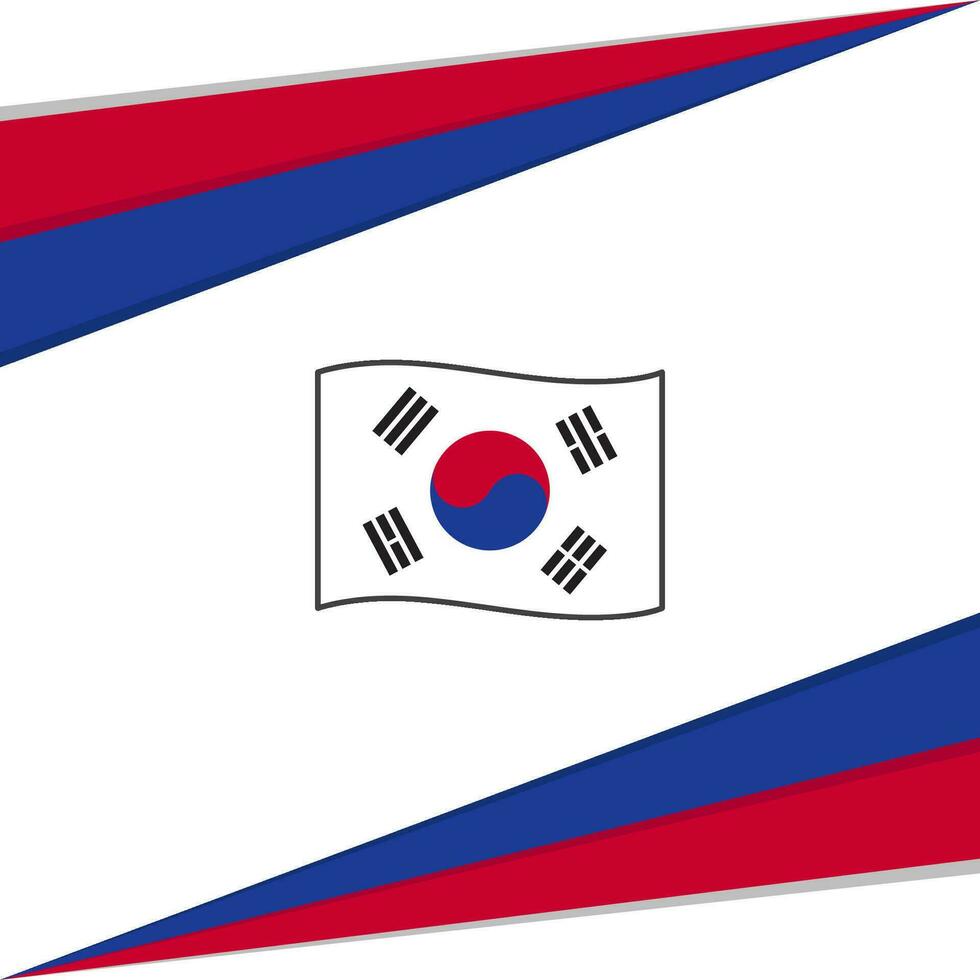 sur Corea bandera resumen antecedentes diseño modelo. sur Corea independencia día bandera social medios de comunicación correo. sur Corea diseño vector