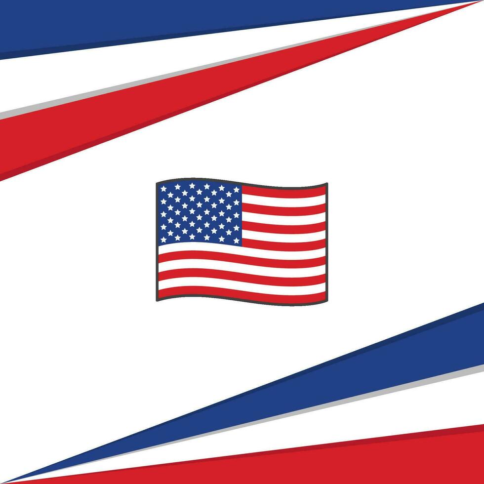 unido estados bandera resumen antecedentes diseño modelo. unido estados independencia día bandera social medios de comunicación correo. unido estados diseño vector