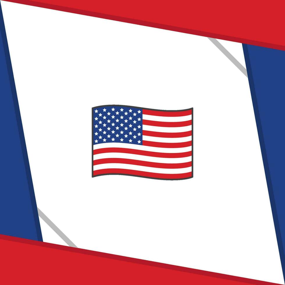 unido estados bandera resumen antecedentes diseño modelo. unido estados independencia día bandera social medios de comunicación correo. unido estados independencia día vector