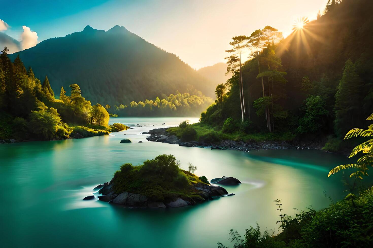 Asian River Stock Photos, Images and Backgrounds for Free Download