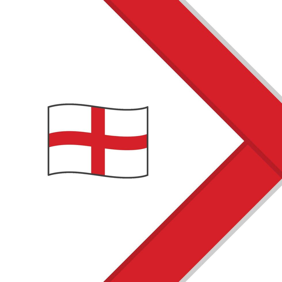 England Flag Abstract Background Design Template. England Independence Day Banner Social Media Post. England Template vector