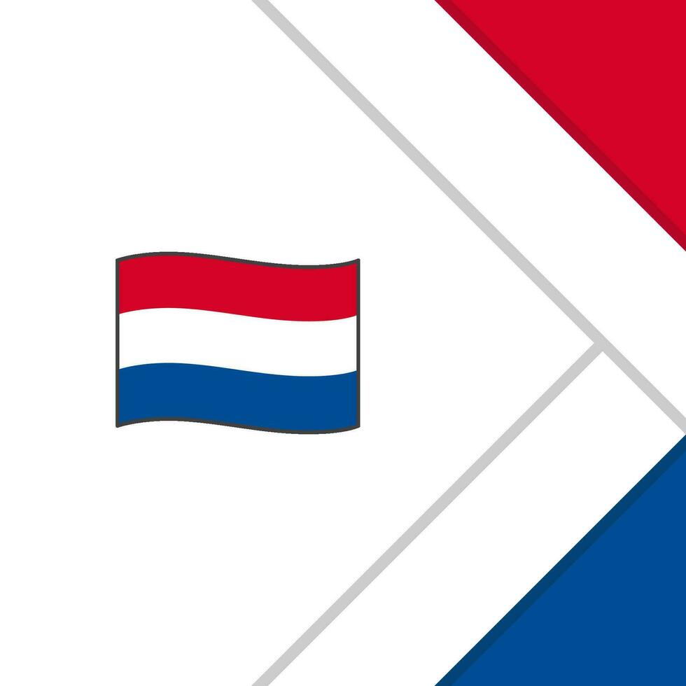 Países Bajos bandera resumen antecedentes diseño modelo. Países Bajos independencia día bandera social medios de comunicación correo. Países Bajos dibujos animados vector