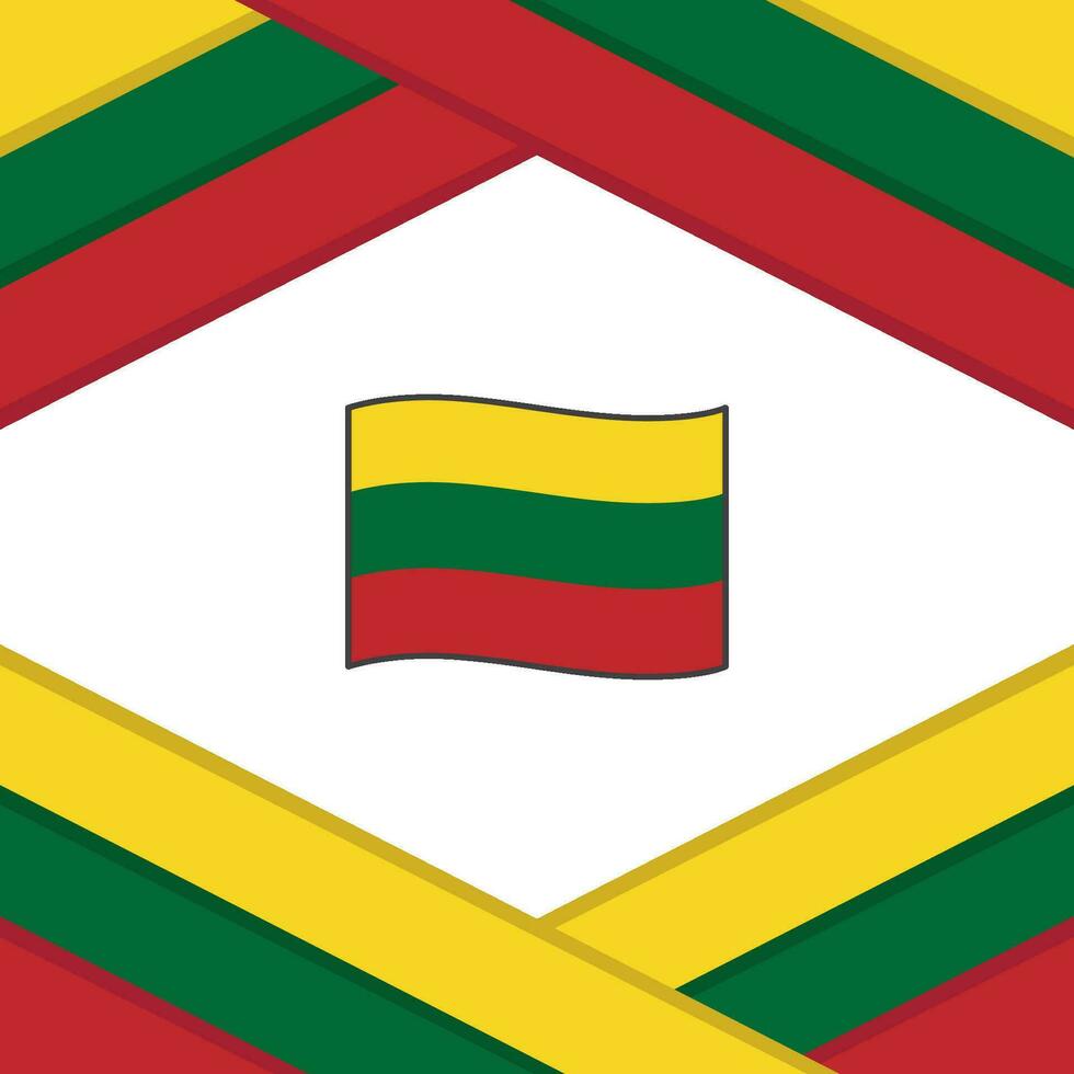 Lituania bandera resumen antecedentes diseño modelo. Lituania independencia día bandera social medios de comunicación correo. Lituania ilustración vector