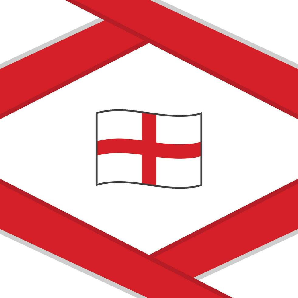 England Flag Abstract Background Design Template. England Independence Day Banner Social Media Post. England Illustration vector