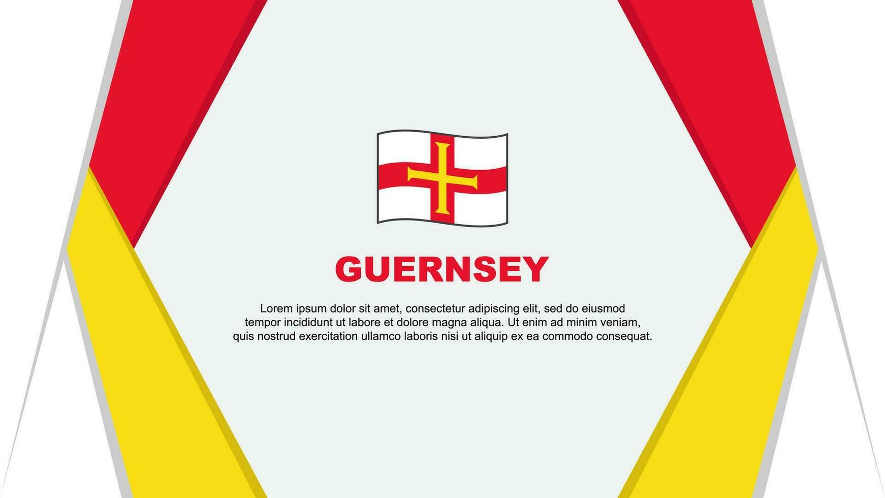 guernsey bandera resumen antecedentes diseño modelo. guernsey independencia día bandera dibujos animados vector ilustración. guernsey antecedentes