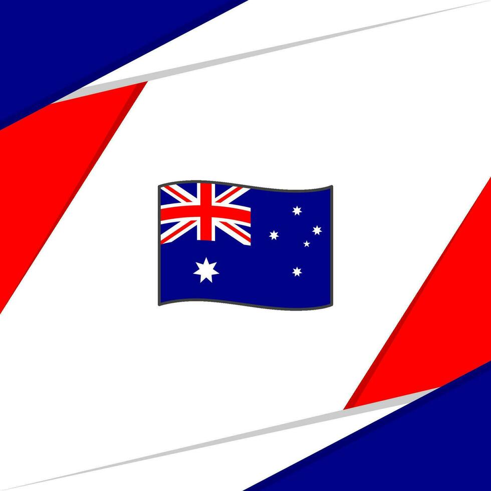 Australia bandera resumen antecedentes diseño modelo. Australia independencia día bandera social medios de comunicación correo. Australia vector