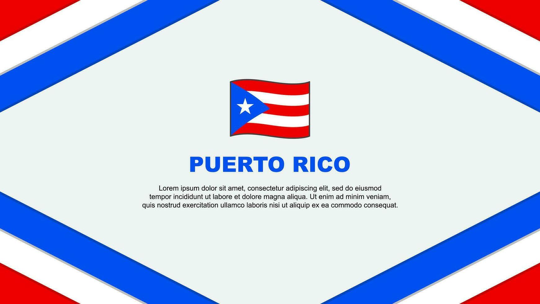 puerto rico bandera resumen antecedentes diseño modelo. puerto rico independencia día bandera dibujos animados vector ilustración. puerto rico modelo