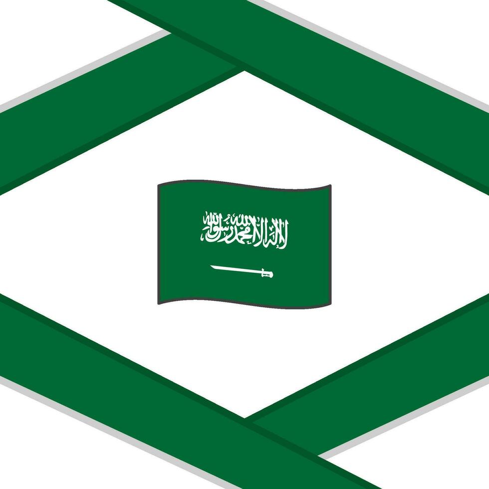 saudi arabia bandera resumen antecedentes diseño modelo. saudi arabia independencia día bandera social medios de comunicación correo. saudi arabia modelo vector